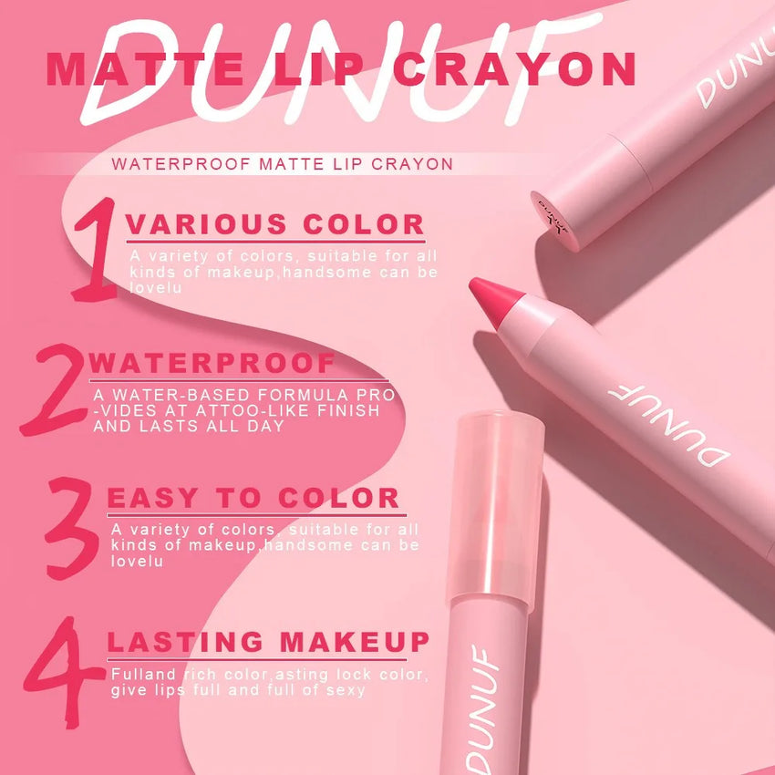 Nude Brown Lip Liner Pencil 18 Color Red Contour Tint Labial Makeup Waterproof Matte Lipstick Crayon Pen Lip Contouring Cosmetic