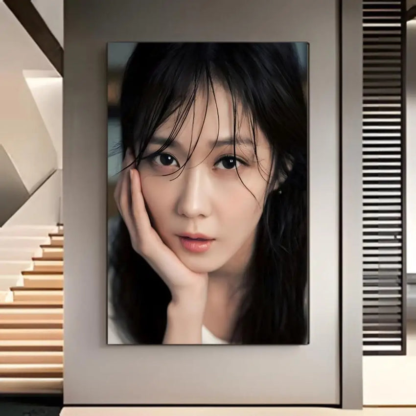 Lovely Classic Korean Beautiful Singer Actor J-Jang Na Ra Poster American Film Mural Home Childrens Room Wall Decor Print