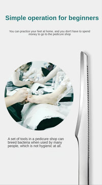 Manicure Pedicure Tools Toe Nail Shaver Feet Pedicure Knife Kit Foot Callus Rasp File Dead Skin Remover Foot Care Tools