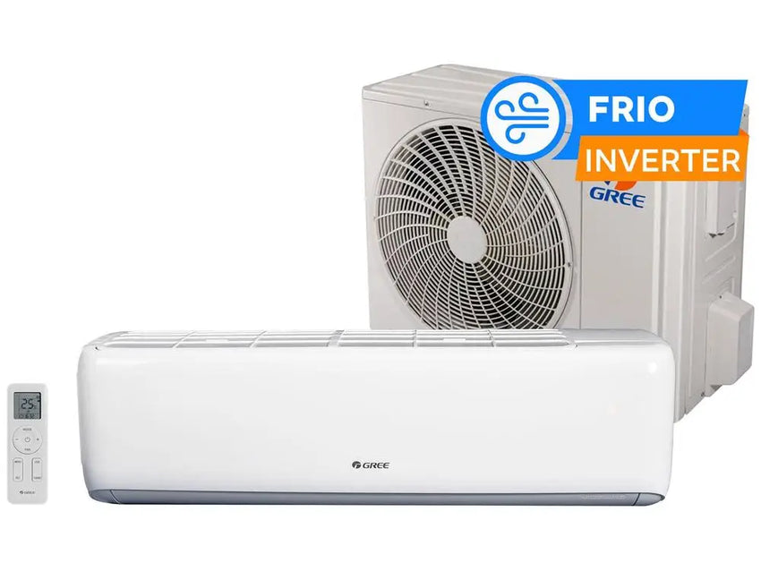 Air conditioning Split 9,000 BTUs Gree Inverter Cold GWC09ATAXA-D6DNA1A - 220V