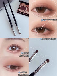 1pc Detail small Eyeshadow Make up brush Pony hair Precision Eye shadow Makeup brushes Tapered Smudge cosmetic tools