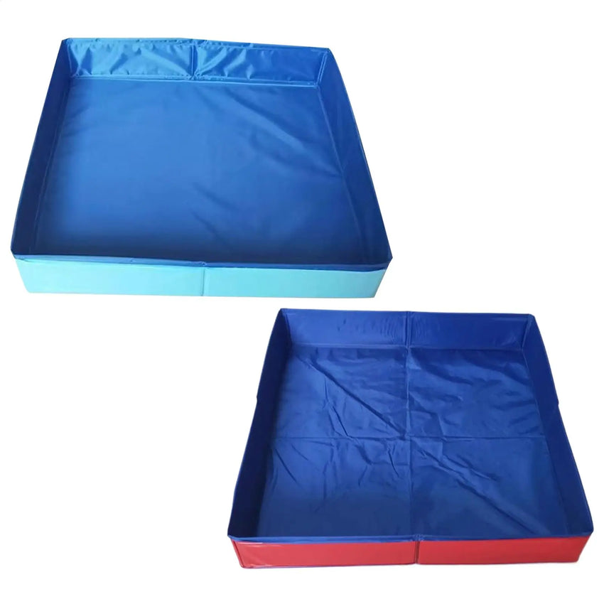 Dog Kiddie Pool PVC Folding Swimming Pool small pet bathtub noninflatable dog paddling pool Pet Supplies For Puppy Cats