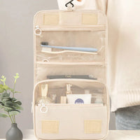 Makeup Bag Travel Cosmetic Bags Toiletries Organizer Waterproof Storage Neceser Bathroom Hook Wash Pouch High Quality Women