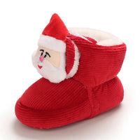 Winter New Cute Cartoon Baby Booties Boy Girl Boots Cotton Soft-Sole Non-Slip Warm Toddler First Walkers Infant Crib Shoes