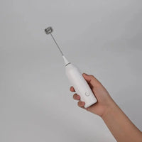 Electric milk frother, milk frother battery, AA size electric coffee mixer, egg beater, cream mixer, cooking tool mixer
