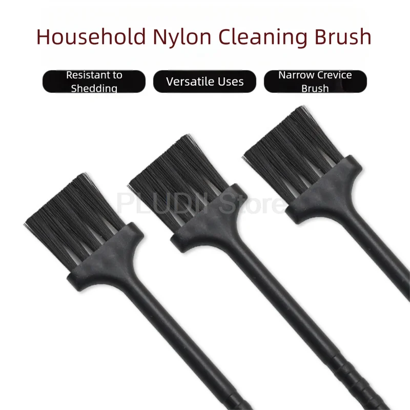 1 pc Kitchen Cleaning Nylon Brush Small Brush For Coffee Machine Soymilk Machine Juicer Garlic Press Ginger Shredder Gap Clean