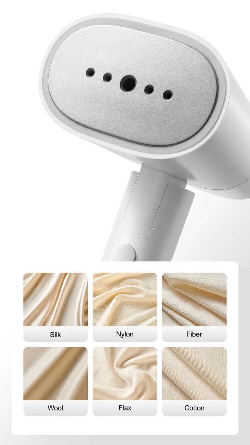MIJIA Handheld Garment Steamer 2 iron Home Electric Steam Cleaner Portable Foldable Mite Removal Flat Ironing Machine
