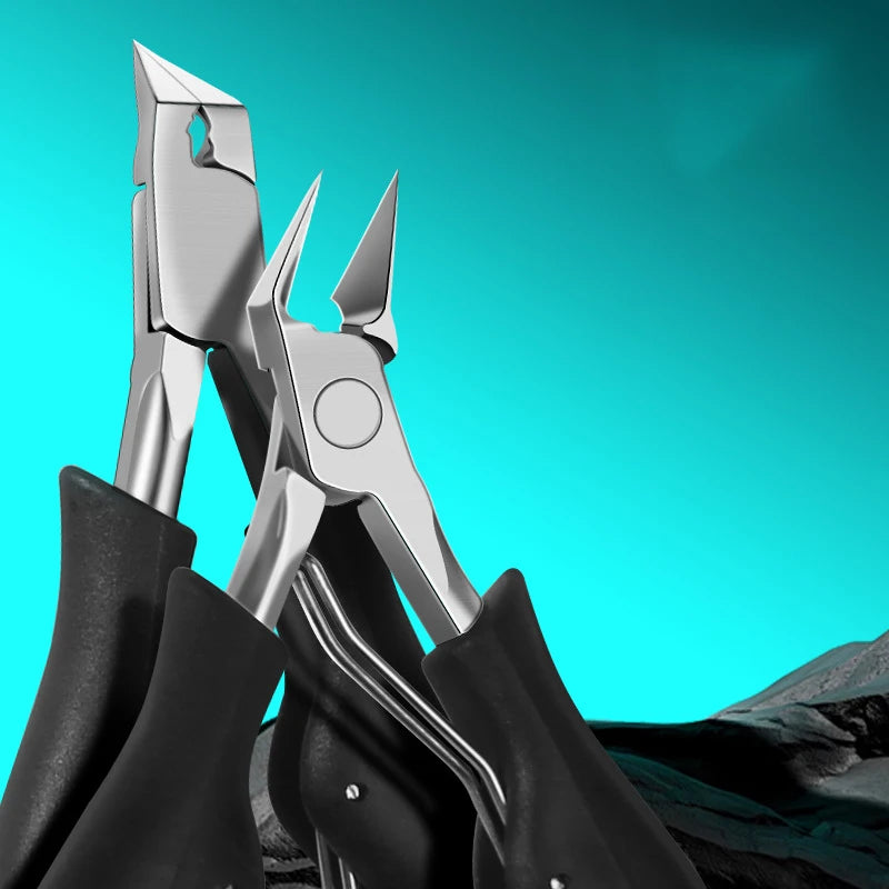 Sharp Toenail Ingrown Cuticle Nipper Nail Clipper Edge Cutter Scissor Nail Pliers Tool Dead Skin Remover Pedicure Manicure Tools