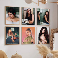 Singer Mimi Webb Confessions Posters Dormitory Decorations Bedroom And Living Room Wall Murals Souvenirs
