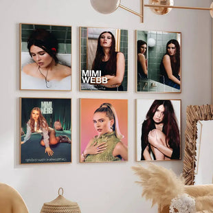 Singer Mimi Webb Confessions Posters Dormitory Decorations Bedroom And Living Room Wall Murals Souvenirs
