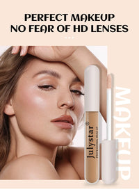 Julystar 6color Long lasting Moisturizing Mirror Lip Oil, Fruit Flavor, Pudding Lip Moisturizing, Water Radiant Lip Honey