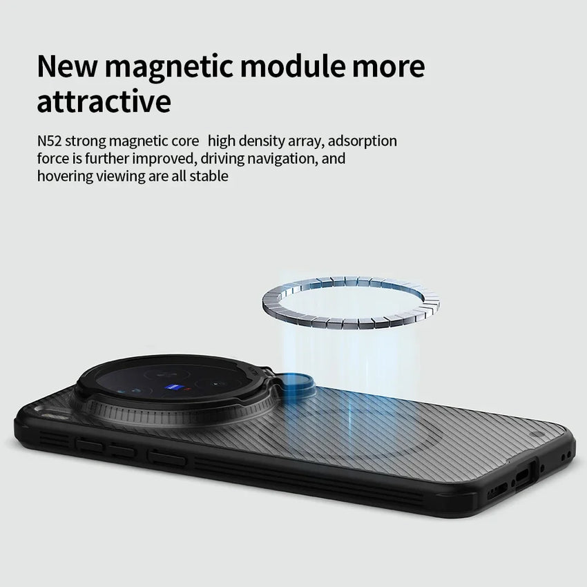 Nillkin for VIVO X300 Pro / X300 5G Case CamShield Prop Magnetic with Stand Camera Cases Privacy 360 Protection Cover