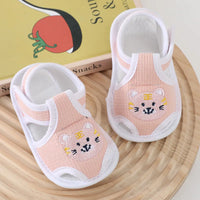 Summer Toddler Infant Kids Baby Cute Casual Princess Sandals Lovely Cartoon Soft Crib Shoes Boy Girls First Walkers Floor Shoe