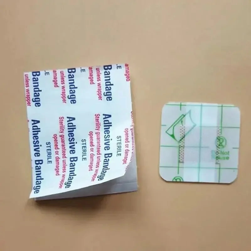 25Pcs Square Bandage for Children, Waterproof Medical Wound Patch, First Aid for Cuts and Abrasions