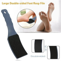 Double Side File Pedicure Tool Foot Care Large Sandpaper Rasp Foot File Tools Coarse Callous Remover Hard Skin Grinding Skin