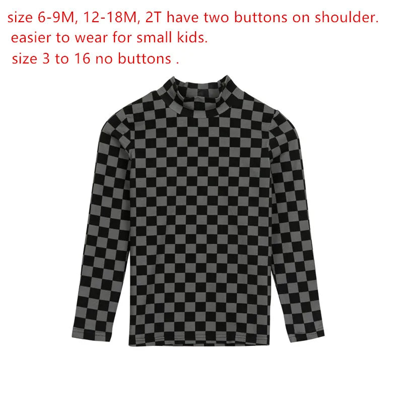 AP check cotton collection kids girls boys fall winter pockets jumper dress skirt family matching clothes casual plaid clothing