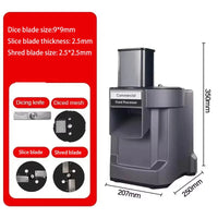 Commercial Vegetable Cutting Machine Automatic Vegetable Carrot Potato Chopper Slice Shred And Diced Quickly Cut Vegetables