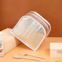 Cartoon Insulated Bag Cute Handheld Lunch Bag Thickened Aluminium Foil Insulation Bag Portable Out Student Lunch Lunch Box Bag
