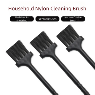 1 pc Kitchen Cleaning Nylon Brush Small Brush For Coffee Machine Soymilk Machine Juicer Garlic Press Ginger Shredder Gap Clean