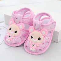 Summer Toddler Infant Kids Baby Cute Casual Princess Sandals Lovely Cartoon Soft Crib Shoes Boy Girls First Walkers Floor Shoe