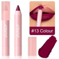 Nude Brown Lip Liner Pencil 18 Color Red Contour Tint Labial Makeup Waterproof Matte Lipstick Crayon Pen Lip Contouring Cosmetic