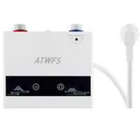 Instant Water Heater 220V 4600W Portable Electric Heaters for Bathroom Hot Water Shower and Home Kitchen Heating