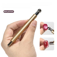 Strong magnetic Long Double Head Nail Magnet Tool Pens Magnetic Cat Eye Gel Polish Nail Art Kit for DIY Salon Studio 2030