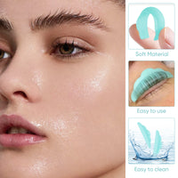 Permania 5 Pair Eyelash Extension Pads Silicone Protection Eyelashes Pad Reusable Lifting Curler Shield Patch Lashes Makeup Tool