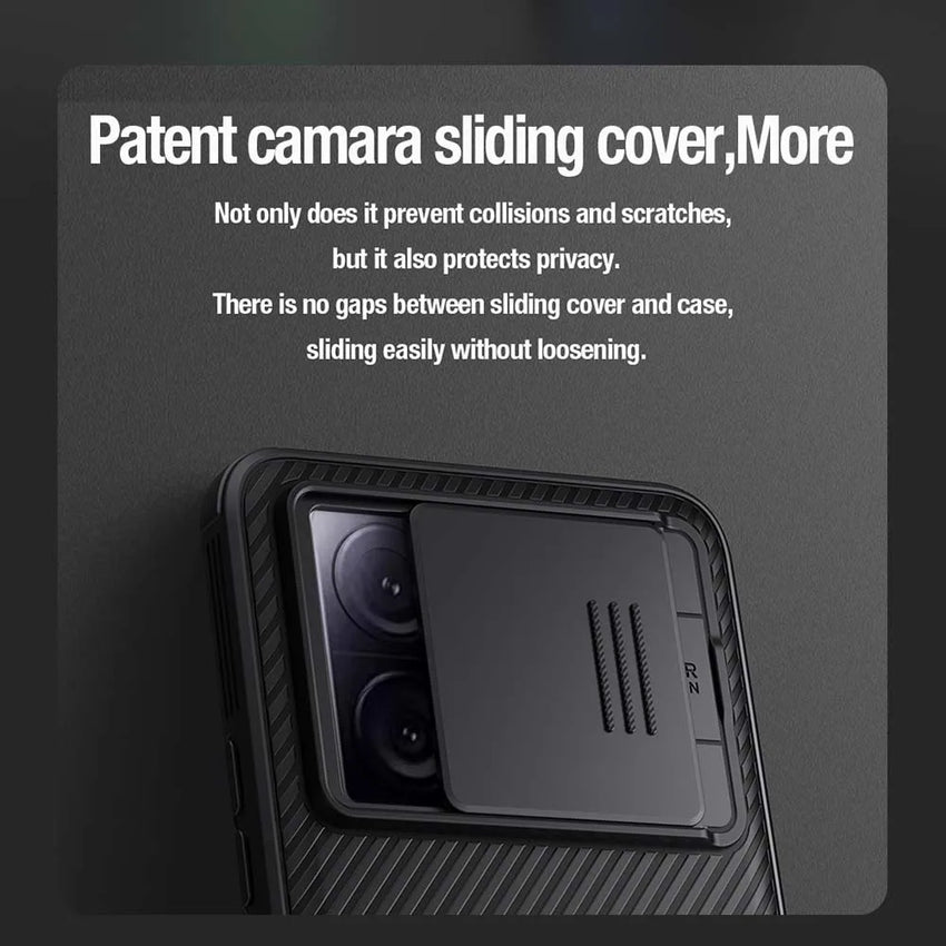 Nillkin for Xiaomi 13T Pro Mi 12T Pro Mi 11T Pro Case CamShield Pro Slide Camera Privacy Protection Back Cover