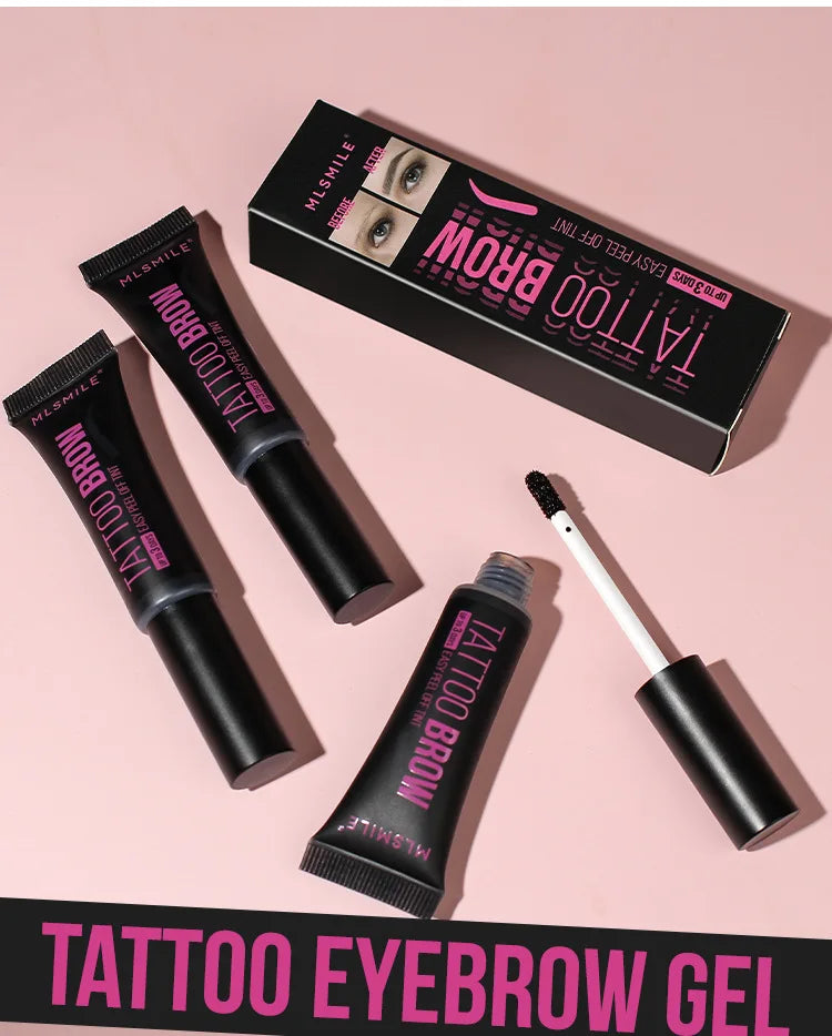 Peel-off Eyebrow Tearing Eyebrow Gel Tattoo Cream Dyeing Eyebrow Cream Tint Dye Semi-permanent Makeup Waterproof Beauty Supplies