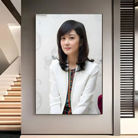 Lovely Classic Korean Beautiful Singer Actor J-Jang Na Ra Poster American Film Mural Home Childrens Room Wall Decor Print