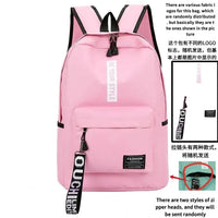 Fashion trend backpack backpack for men and women junior high school high school student bag large capacity korean version of th
