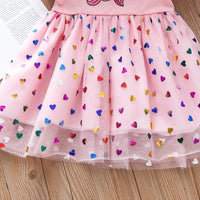 Girls Summer New Style 2024 Style Dress Little Girl Summer Princess Vest Dress Fluffy Gauze Suspender Skirt