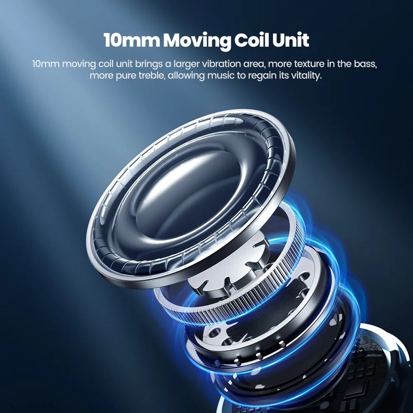 Toocki Bluetooth Earphones BT 5.3 Flip In-Ear Headphones True Wireless Hi-Fi Headsets 400mAh Long Standby Phone Sports Earbuds
