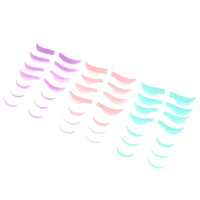 Wholesale 7Pairs Silicone Eyelashes Perming Curler Eyelash Perming Pads  Reusable Lash Lift Shield Pads Eyelash Lifting Tools