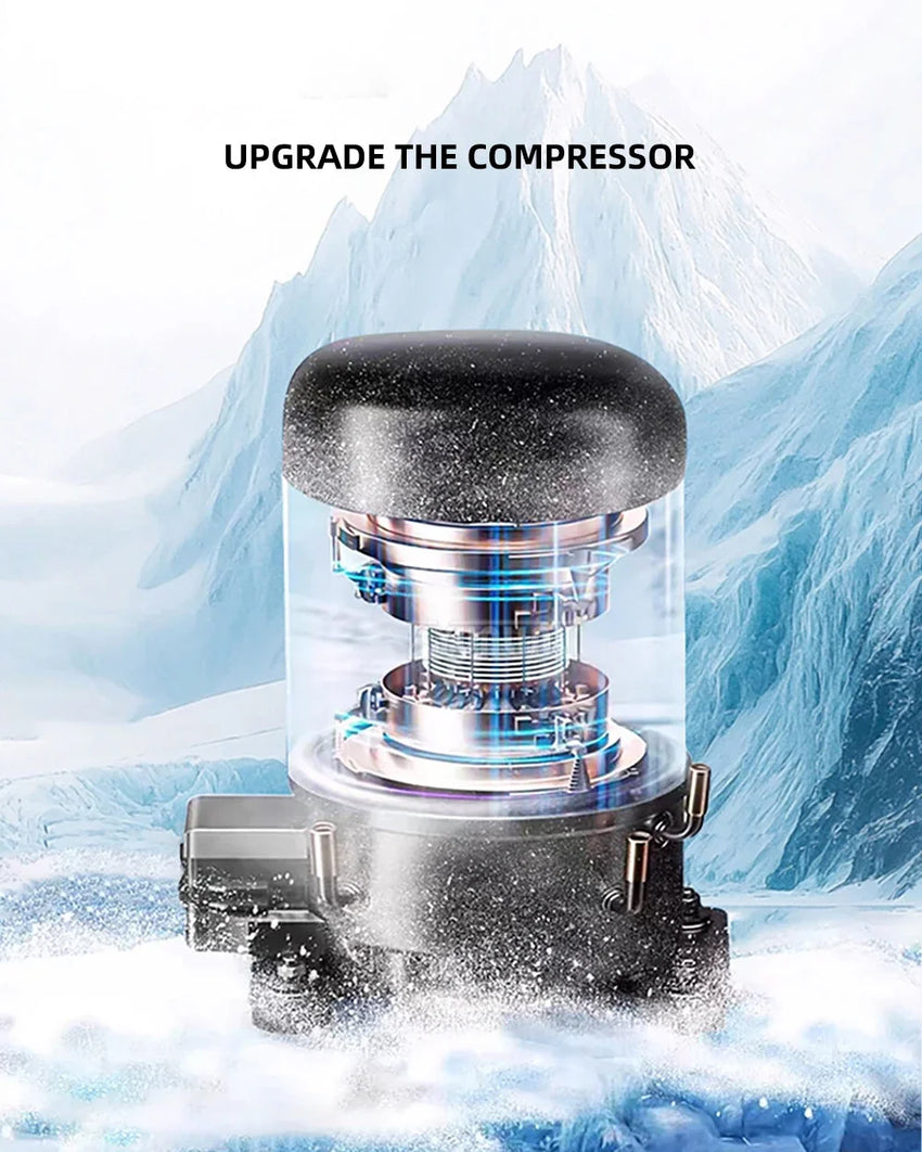 XEOLEO Snow Melting Machine 185W Household Cold Drink Slush Machine 1.8L Slushmaker Granite Machine Ice Cream Smoothie Machine