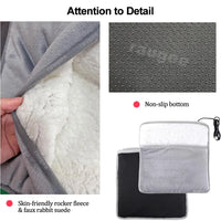 Foot Warmer USB Constant Temperature Foot Heating Pad for Home Bedroom Electric Foot Heater Soft Plush Winter Foot Warmer Mat