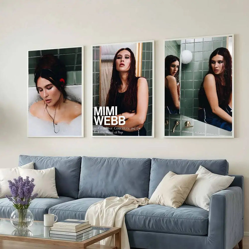 Singer Mimi Webb Confessions Posters Dormitory Decorations Bedroom And Living Room Wall Murals Souvenirs