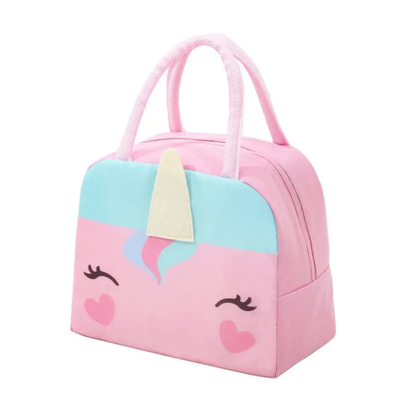 Cartoon Insulated Bag Cute Handheld Lunch Bag Thickened Aluminium Foil Insulation Bag Portable Out Student Lunch Lunch Box Bag