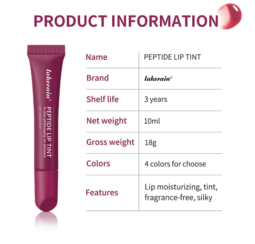 10ml Lip Glaze Moisturizing Jelly Lip Enrichment Oil Lasting Water Light Glass Lip Plump Oil Remove Line Lip Protection Serum