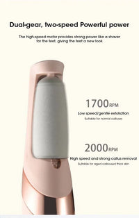 Electric Foot Grinder Automatic Foot Callus Rubbing Pedicure Rechargeable Dead Skin Callus Remover Feet Clean Care Machine