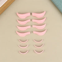 Wholesale 7Pairs Silicone Eyelashes Perming Curler Eyelash Perming Pads  Reusable Lash Lift Shield Pads Eyelash Lifting Tools