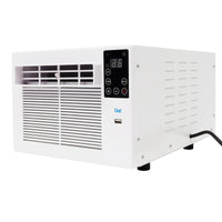 Semiconductor Refrigerator 280W 41.5*28.3*20.5cm White 40-50dB Small Window Air Conditioner for Bedroom Living Room Home Office