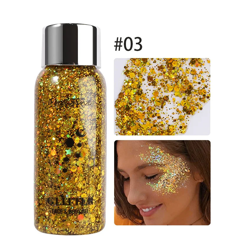 Shimmer Sparkle Body Face Glitter Parties and Makeup Art  Safe for All Skin Type Easy to Apply Long Lasting