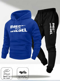 2025 popular autumn and winter new hooded sportswear sportswear fashion hooded sportswear casual sportswear and pants two in one