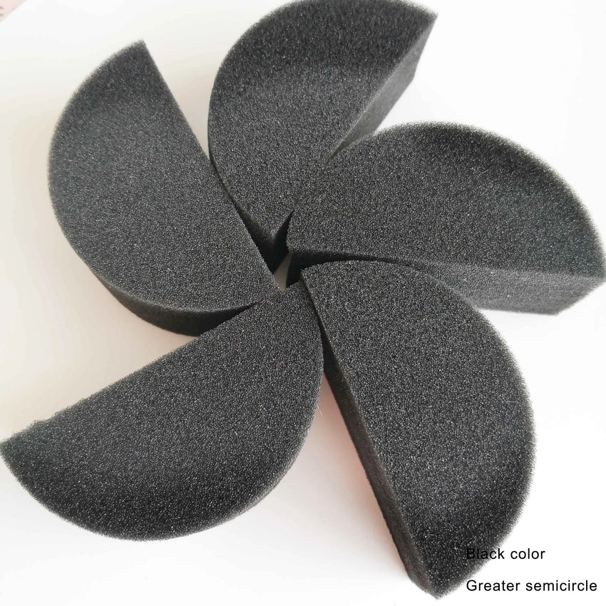 5pcs Body Art Face Painting Water droplets Semicircle Circular Facial Graffiti Halloween Makeup Sponge
