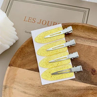 3pcs Seamless Hair Clip Candy Color Hairpin Styling Barrette Makeup Tools Headband Clips Fashion Hair Accessories for Women
