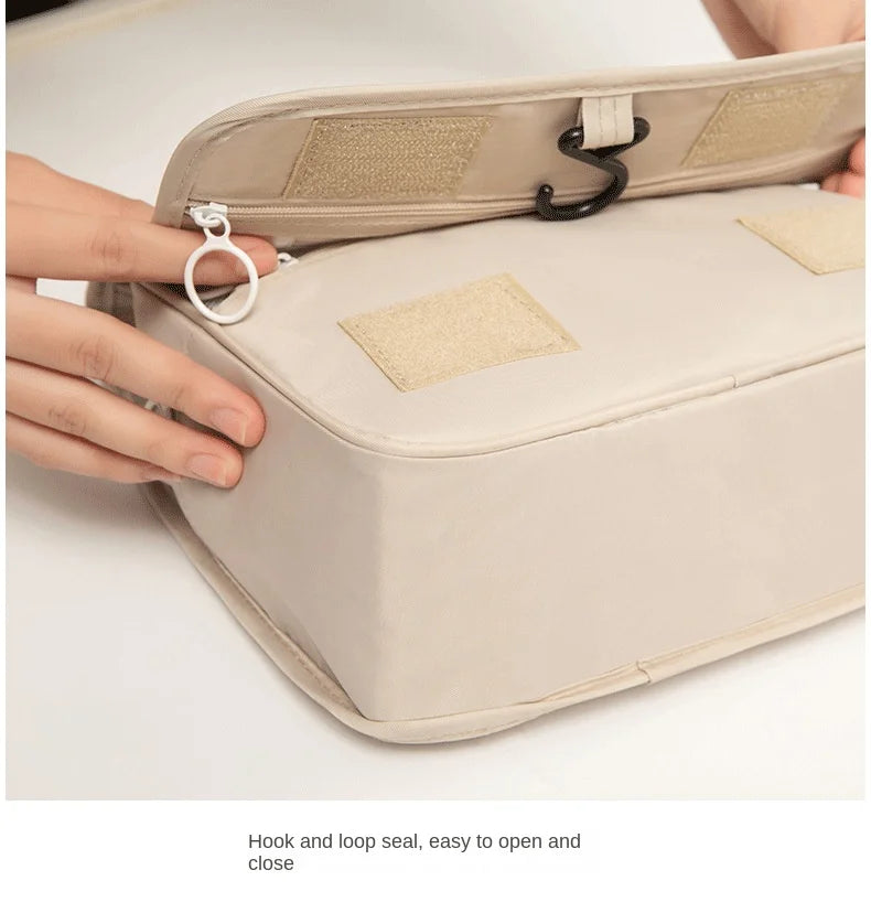 Makeup Bag Travel Cosmetic Bags Toiletries Organizer Waterproof Storage Neceser Bathroom Hook Wash Pouch High Quality Women