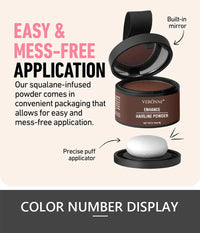 Hairline Powder Instantly Conceals Hair Root Touch Hair Powder for Thinning Hair for Women and Men,Hairline Shadow Powder Makeup