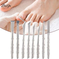 Professional Pedicure Tools Set Manicure Knife Kit Stainless Steel Toe Pedicure Knife Nail Clipper Feet Scraper Dead Skin Remove
